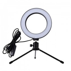 Επαγγελματικό Φωτογραφικό Φωτιστικό Δαχτυλίδι 16cm Ring Lamp Light LED