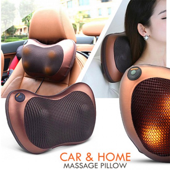 CHM 8028 Μαξιλάρι Μασάζ Shiatsu για τον Αυχένα με Λειτουργία Θέρμανσης CHM 8028 Μαξιλάρι Μασάζ Shiatsu για τον Αυχένα με Λειτουργία Θέρμανσης