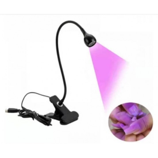 COMBO 33 | Soak Off Gel Tips + Rubber Base + Mini Led UV Lamp για Soft Gel Tips