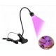 COMBO 33 | Soak Off Gel Tips + Rubber Base + Mini Led UV Lamp για Soft Gel Tips