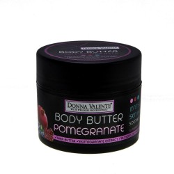 DONNA VALENTE BODY BUTTER POMEGRANATE - SHEA BUTTER - ALMOND OIL - 210ML