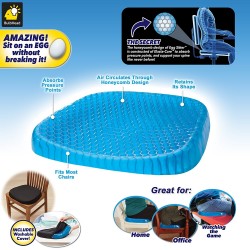 Εύκαμπτο βοηθητικό μαξιλάρι καθίσματος με gel – Egg Sitter