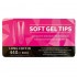 440 Long Coffin Soft Gel Tips 11 Sizes