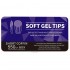 550 Short Coffin Soft Gel Tips 11 Sizes