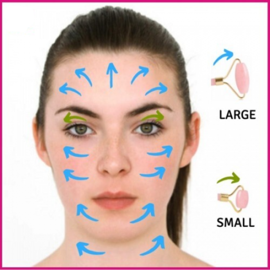 Σετ μασαζ προσώπου για αντιγήρανση Jade Roller & Gua Sha Σετ μασαζ προσώπου για αντιγήρανση Jade Roller & Gua Sha