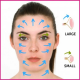 Σετ μασαζ προσώπου για αντιγήρανση Jade Roller & Gua Sha Σετ μασαζ προσώπου για αντιγήρανση Jade Roller & Gua Sha