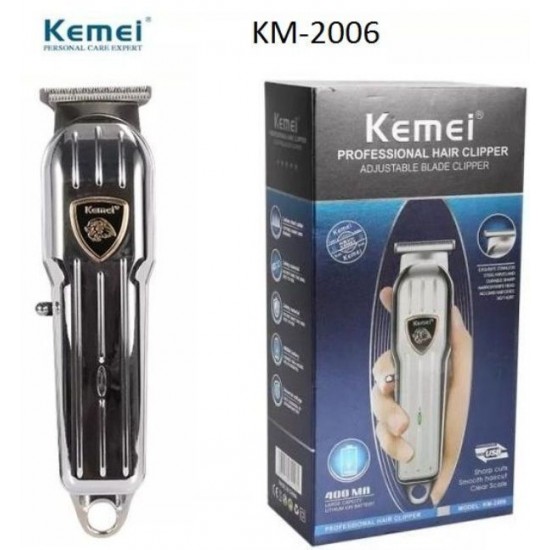 Επαναφορτιζόμενη Κουρευτική Μηχανή Kemei KM-2006