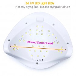 Λάμπα Πολυμερισμού Led/UV 54watt Sun X 36 led Mirror