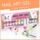 Mobray 12 Χρώματα Nail Art Gel Για Λεπτές Γραμμές Και Εύκολη Δημιουργία Γαλλικού