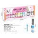 Mobray 12 Χρώματα Nail Art Gel Για Λεπτές Γραμμές Και Εύκολη Δημιουργία Γαλλικού