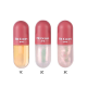 Lip Gloss 3 set Fit Colors Crystal Jelly