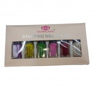 Stamping Nail Polish GlobalNail 6τμχ No1
