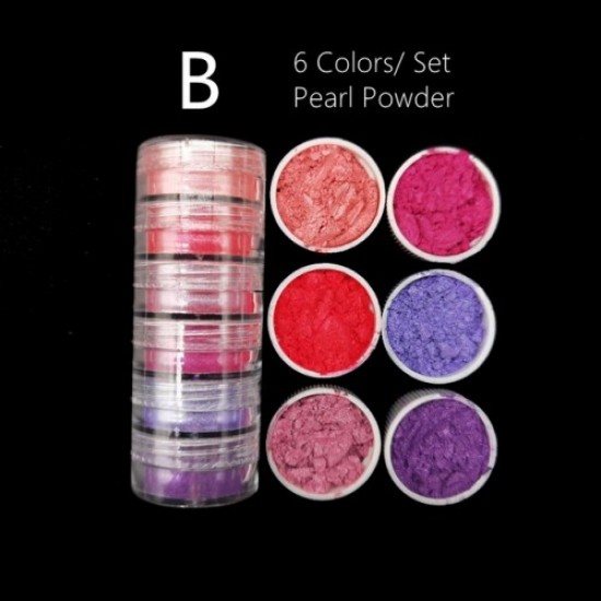 Σκόνες Νυχιών Pearl Powder 36 Colors