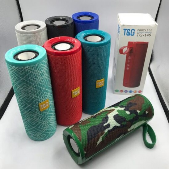 Φορητό Ηχείο T&G TG149 Wireless Bluetooth Speaker Portable, σε γαλάζιο χρώμα