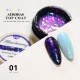 BUNDLE G01 | Σετ 5 sparkly gel aurora top coat 6ml