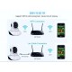 Intelligent Camera Onvif YY HD WiFi Audio YYZ100SS-XF+ Color : White