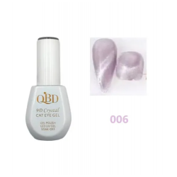 QBD Cat Eye Crystal Gel Ημιμόνιμο βερνίκι 9D 15ml N.06