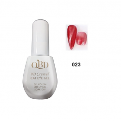 QBD Cat Eye Crystal Gel Ημιμόνιμο βερνίκι 9D 15ml N.23