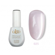 QBD Cat Eye Crystal Gel Ημιμόνιμο βερνίκι 9D 15ml N.25