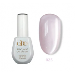 QBD Cat Eye Crystal Gel Ημιμόνιμο βερνίκι 9D 15ml N.25