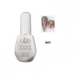 QBD Cat Eye Crystal Gel Ημιμόνιμο βερνίκι 9D 15ml N.41