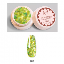 Mobray Στερεό κρεμώδες gel για nail art 5g No107 (Solid Pudding Cream)