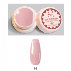 Mobray Στερεό κρεμώδες gel για nail art 5g No14 (Solid Pudding Cream)