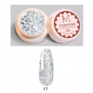 Mobray Στερεό κρεμώδες gel για nail art 5g No17 (Solid Pudding Cream)
