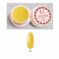 Mobray Στερεό κρεμώδες gel για nail art 5g No2 (Solid Pudding Cream)