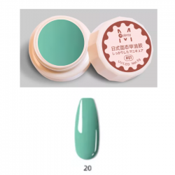 Mobray Στερεό κρεμώδες gel για nail art 5g No20 (Solid Pudding Cream)