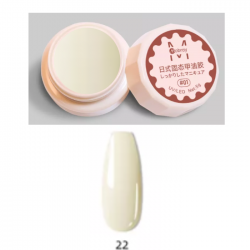Mobray Στερεό κρεμώδες gel για nail art 5g No22 (Solid Pudding Cream)