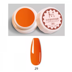 Mobray Στερεό κρεμώδες gel για nail art 5g No29 (Solid Pudding Cream)