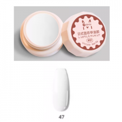 Mobray Στερεό κρεμώδες gel για nail art 5g No47 (Solid Pudding Cream)