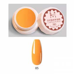 Mobray Στερεό κρεμώδες gel για nail art 5g No5 (Solid Pudding Cream)