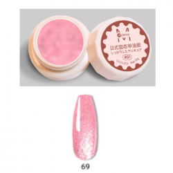 Mobray Στερεό κρεμώδες gel για nail art 5g No69 (Solid Pudding Cream)