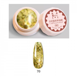Mobray Στερεό κρεμώδες gel για nail art 5g No70 (Solid Pudding Cream)