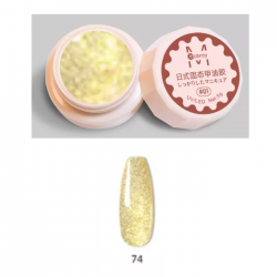 Mobray Στερεό κρεμώδες gel για nail art 5g No74 (Solid Pudding Cream)