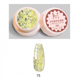 Mobray Στερεό κρεμώδες gel για nail art 5g No75 (Solid Pudding Cream)