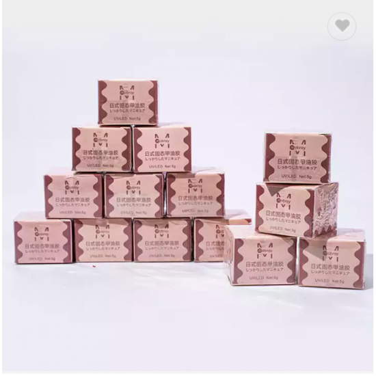 Mobray Στερεό κρεμώδες gel για nail art 5g No34 (Solid Pudding Cream)