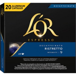 L'Or Κάψουλες Espresso Ristretto Decaffeinato 20caps