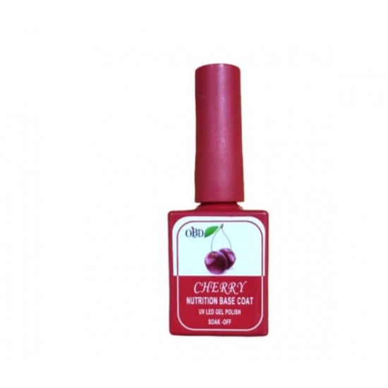 QBD base coat 15ml – Nutrition base coat gel polish - Κεράσι