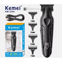 Kemei Επαγγελματική Επαναφορτιζόμενη Κουρευτική Μηχανή KM-2269