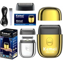 Kemei KM-C50 Ξυριστική Μηχανή Προσώπου Επαναφορτιζόμενη
