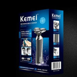 Kemei KM-6187 Ξυριστική Μηχανή Προσώπου Επαναφορτιζόμενη