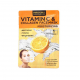 Μάσκα προσώπου με Vitamin C & Collagen 1 τεμάχιο Μάσκα προσώπου με Vitamin C & Collagen 1 τεμάχιο