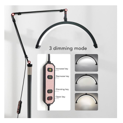 Led light Half Moon σπαστό με βάση και κοντρολ