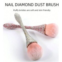 Makeup Brush Diamond Pink