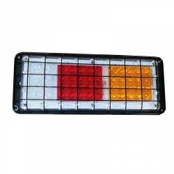 ΠΙΣΩ ΦΑΝΑΡΙ ΦΟΡΤΗΓΟΥ ΜΕ ΠΛΕΓΜΑ 48 LED 34X15CM 12/24V OEM AM-1069-7