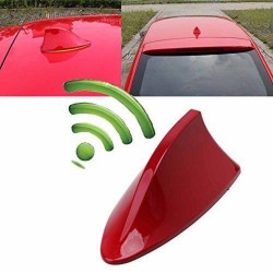 Αυτοκόλλητη κεραία οροφής αυτοκινήτου Shark – Κόκκινη AM-AUTE9