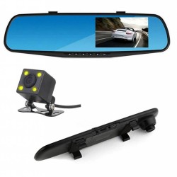 Καθρέπτης Αυτοκινήτου Full HD DVR με Κάμερα Καταγραφικό 4,3 & Κάμερα Οπισθοπορείας AM-KATHX104